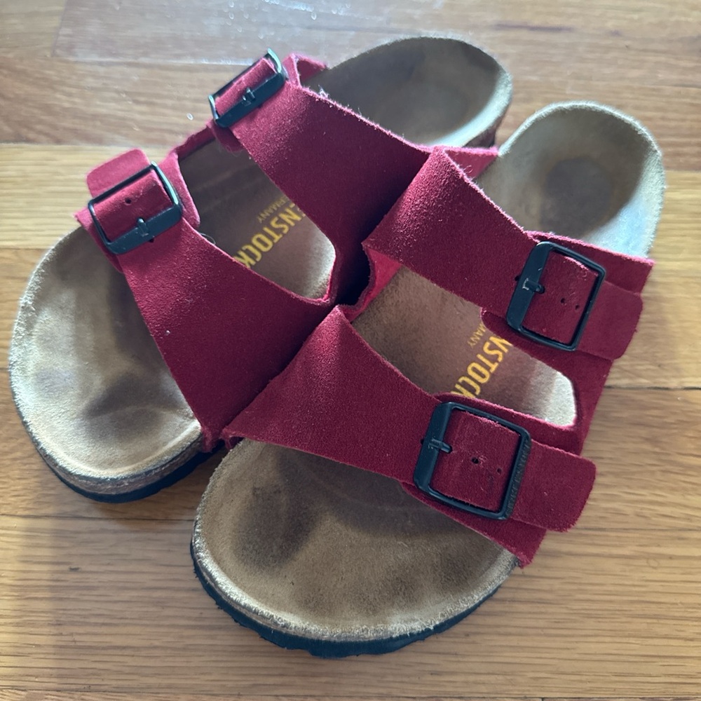 Birkenstock Red Sandals